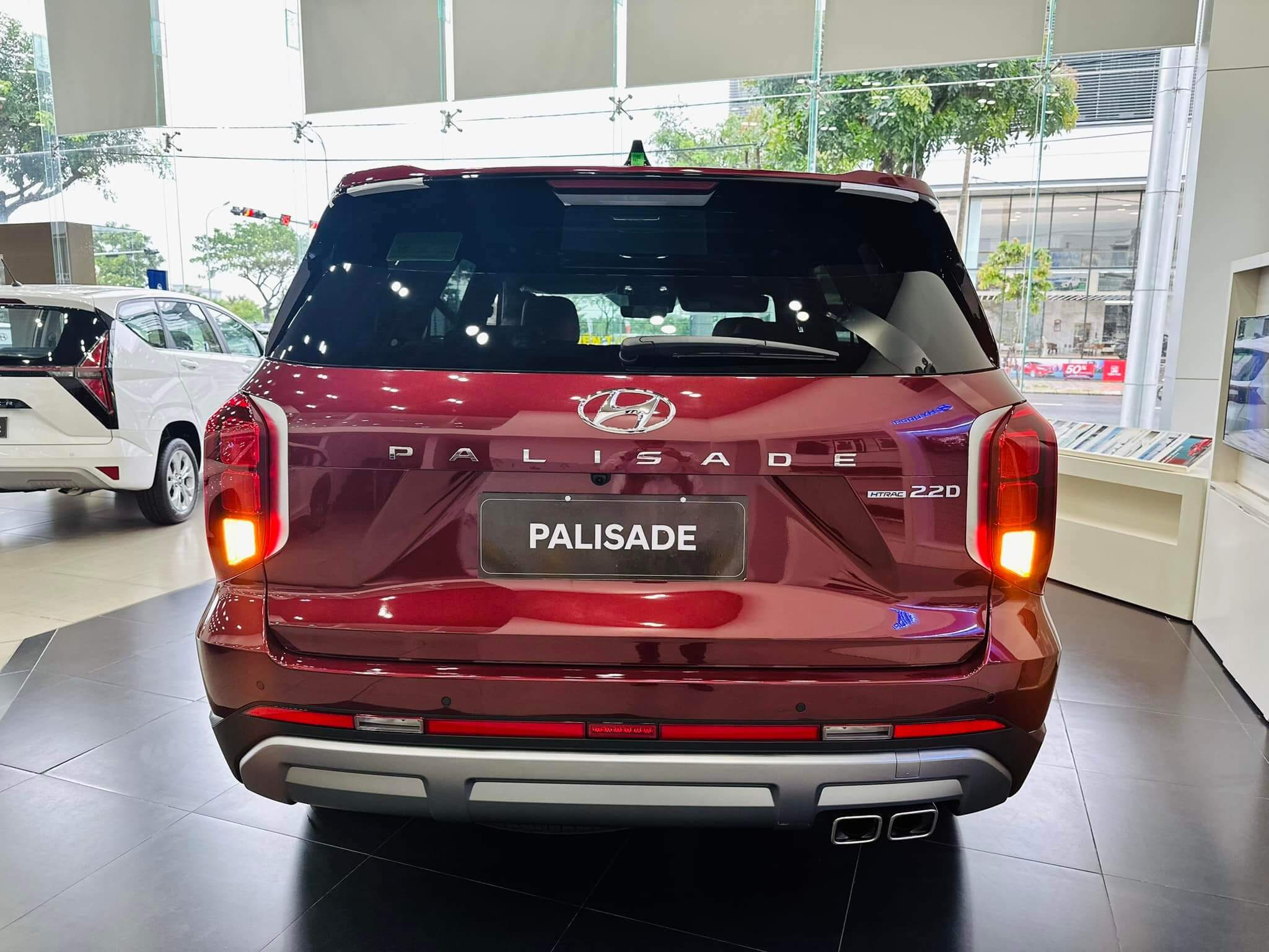 Phía đuôi xe Hyundai Palisade