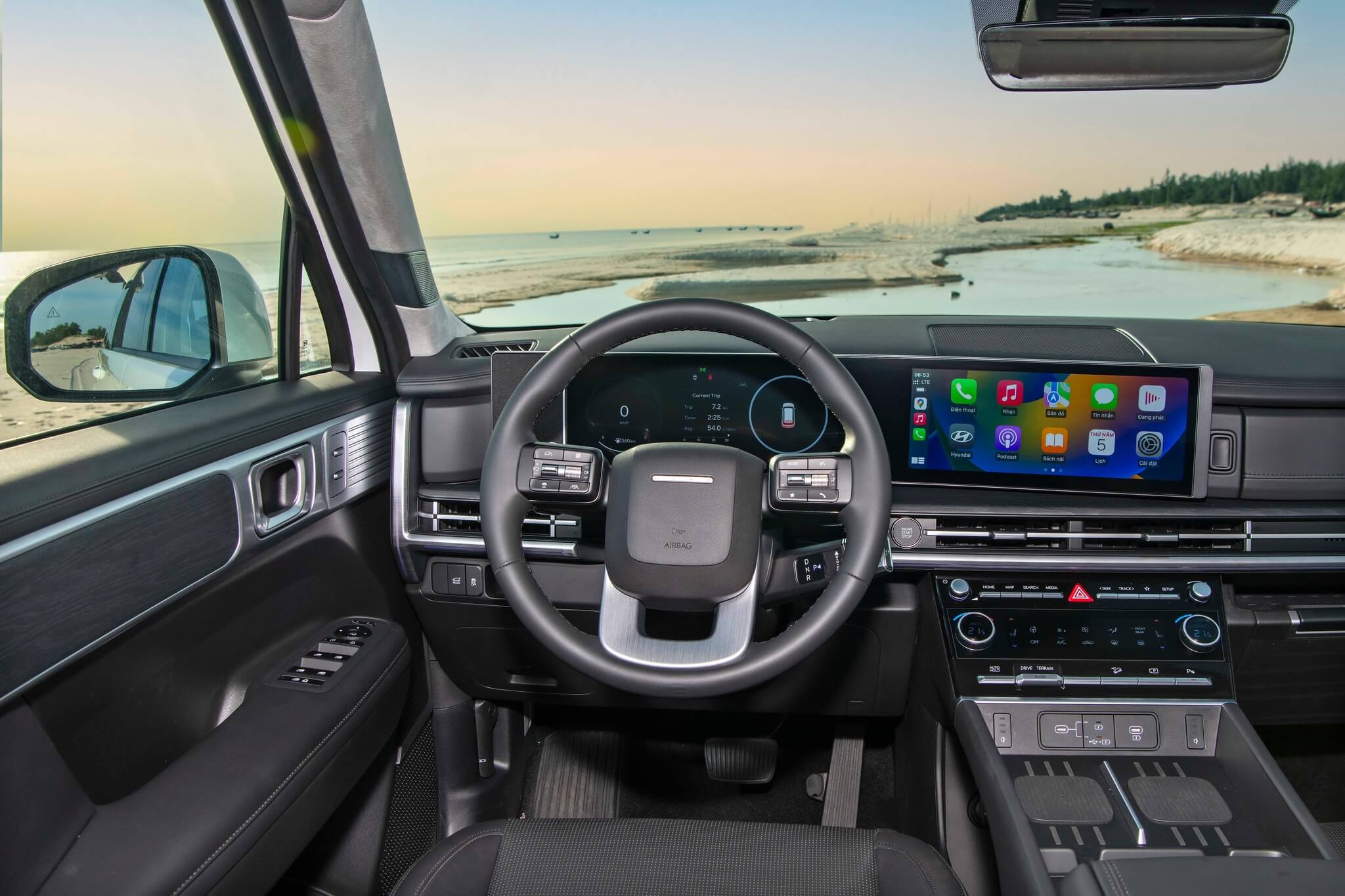 Màn hình cảm ứng All new SantaFE